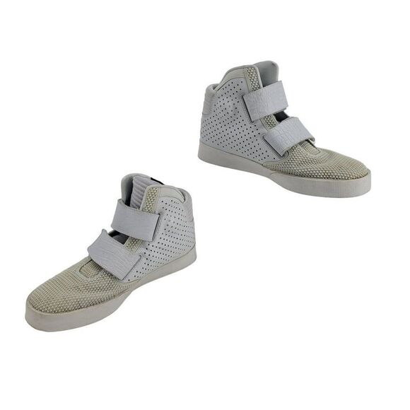 Nike‎ Men's Flystepper 2K3 Hi-top Sneakers 9.5 Pure Platinum Gray 677473-002 - Picture 1 of 12
